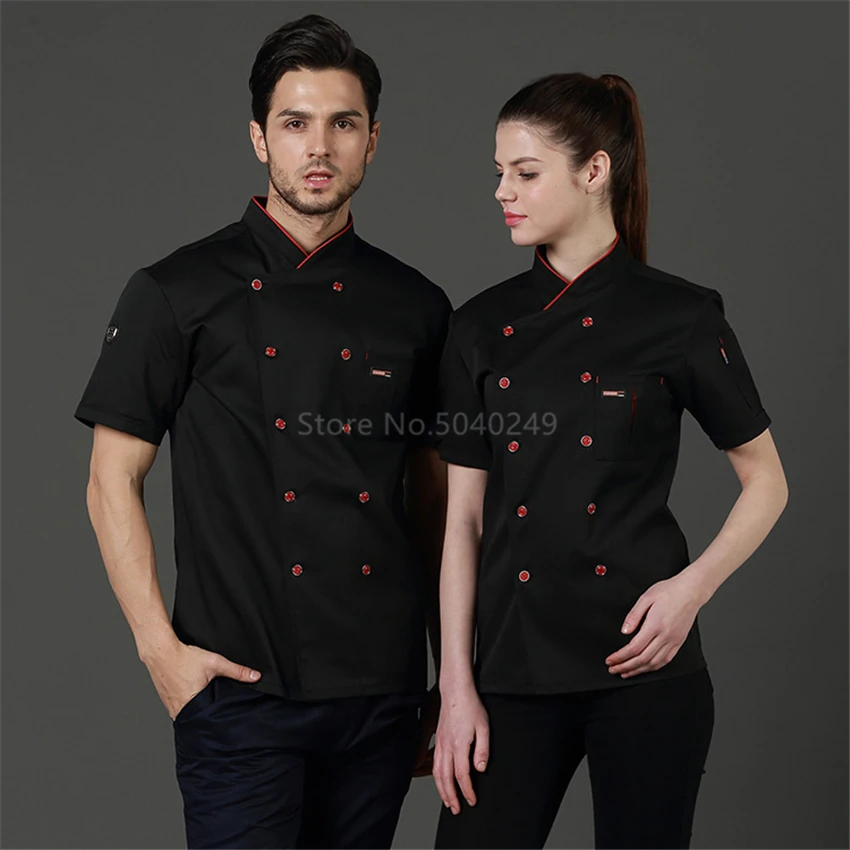 Mens Ladies jacket Kitchen Catering Uniform Tunic Butcher Work Food Cook Chef Mens Ladies jacket Kitchen Catering Uniform Tunic Butcher Work Food Cook Chef
