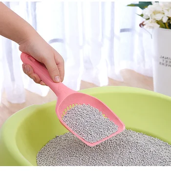 

Pet Cat Litter Scoop Plastic Dog Cat Litter Shovel Pet Cleaning Tool Universal Pets Kitty Sand Waste Scooper