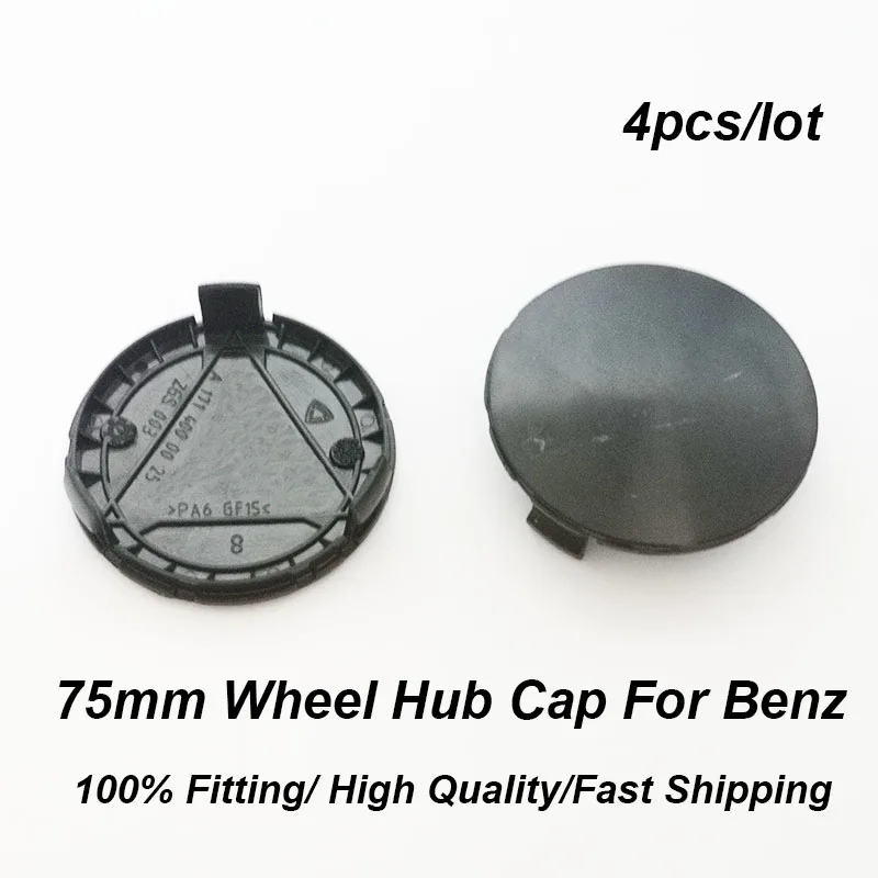 4pcs/set Car Styling 75MM 7.5CM Wheel Rim Center Cap ABS 3 pins Black Base Auto Hub Badge Covers | Автомобили и мотоциклы