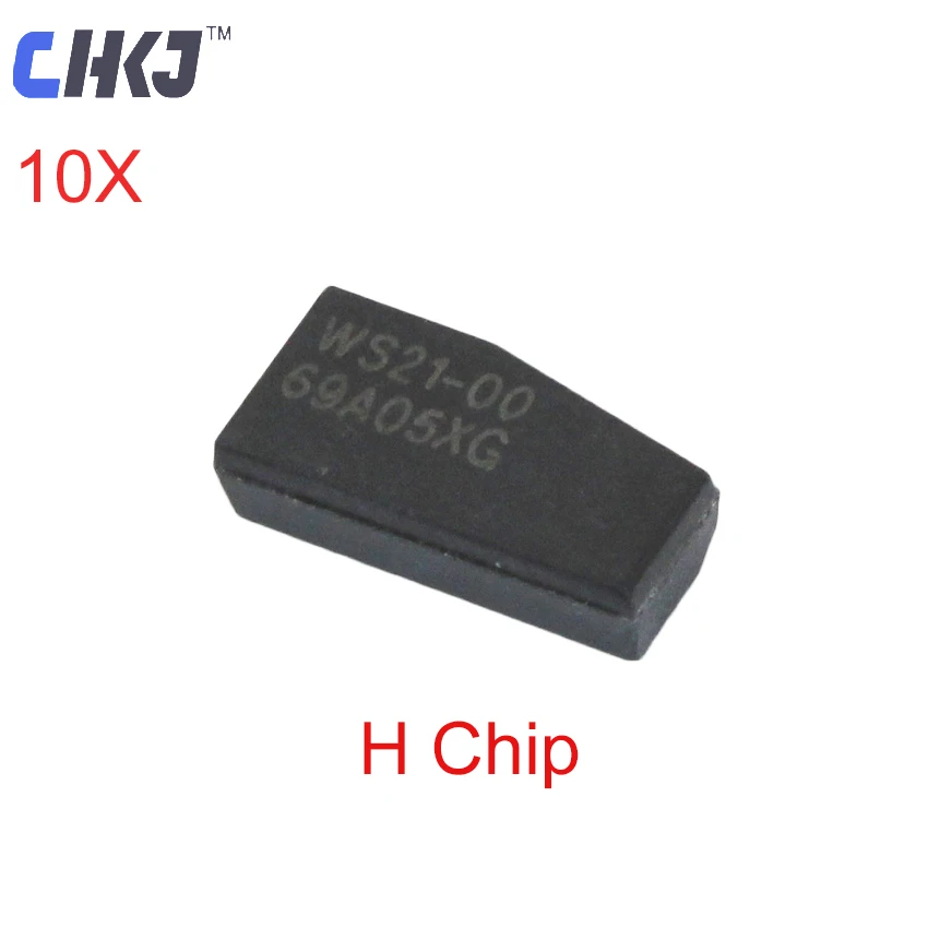 

CHKJ 10PCS/LOT Transponder Blank Key Chip H 8A Carbon Chip For Toyota Rav4 Highlander Corolla Sienna Sequoia Camry