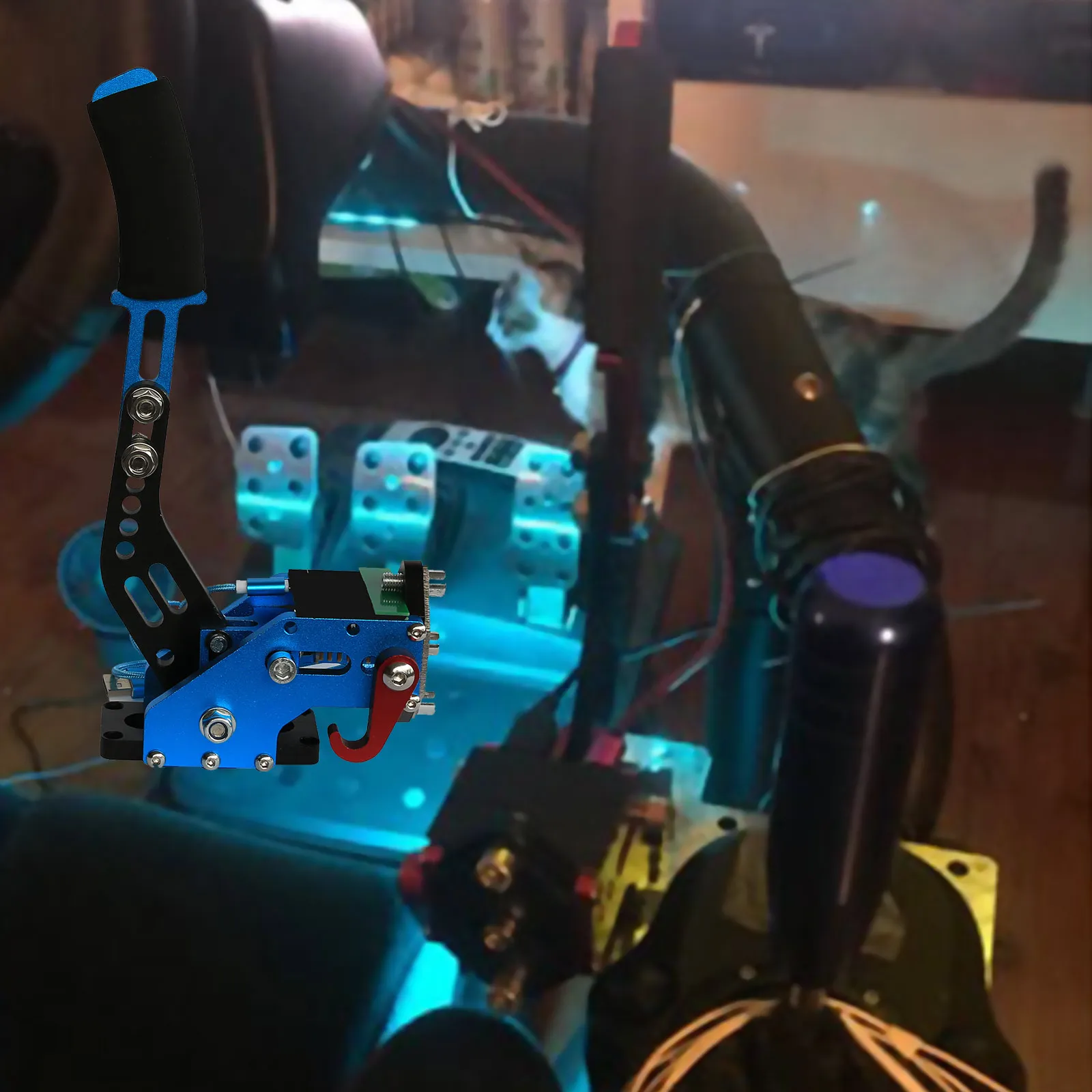 Frein à main pour Thrustmaster T300RS/T300ight/T300 Ferrari, volant pour  jouer à la console PS5/PS4 /PC, jeu de course Simracing