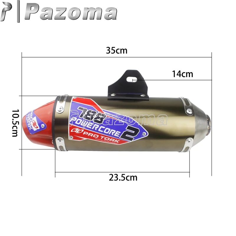 Для Honda CRF230F CRF150F полная система выхлопной трубы эндуро глушитель грязи велосипед выхлопная труба для HONDA CRF 230 03-16