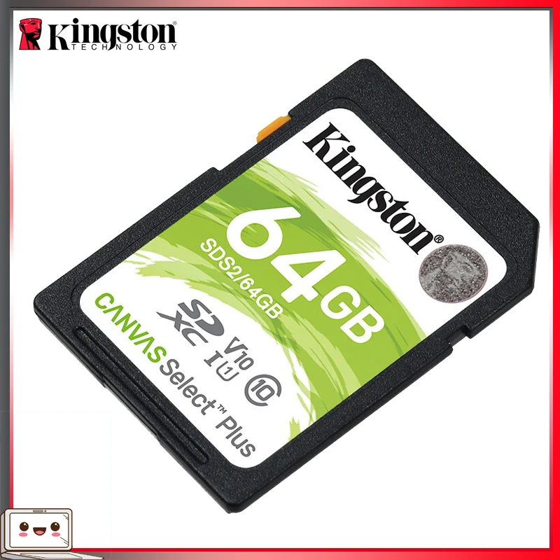 Kingston Оригинал Carato De Memória 64 Гб SD карта памяти класс 10 SDHC Schede Memoria для камеры sony Nikon |