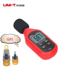 UNI-T UT353 измерительный прибор для измерения шума диагностический инструмент 30~ 130 дБ измеритель шума портативный мини-измеритель децибелла с ЖК-подсветкой