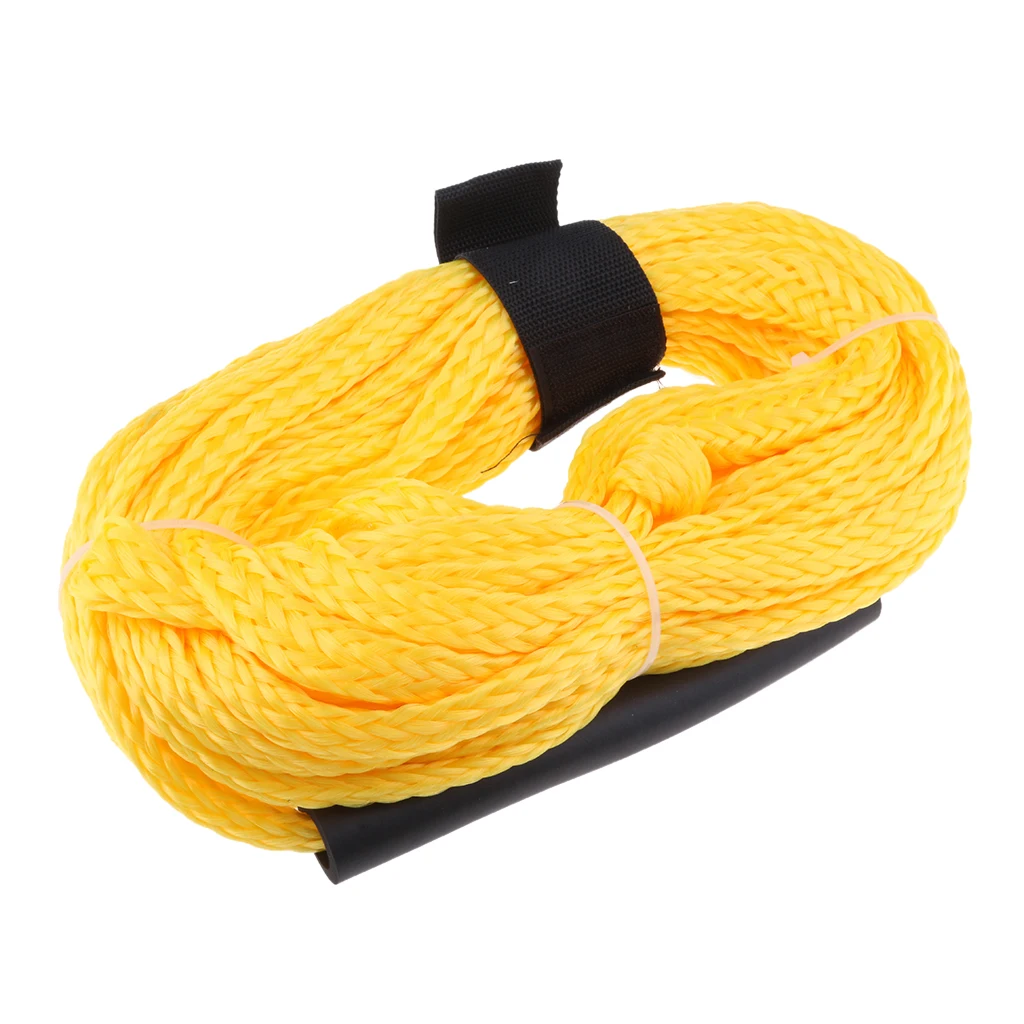 18m/59ft Bumper Fender Bungee Tie Mooring Rope w/ Foam Float Random Color Boat Anchoring Docking