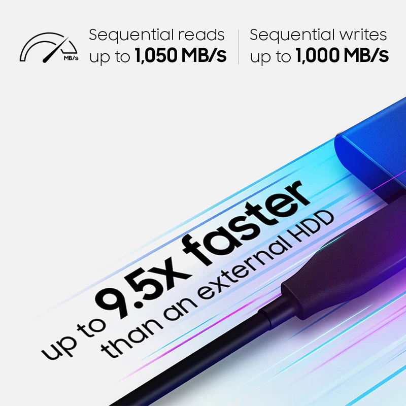 Портативный SSD накопитель samsung T5 500 Гб ТБ USB 3 1|Внешние SSD| |