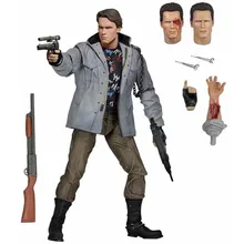 

17cm Terminator T800 Weapon Arnold Coat Edition Action Figure Figure Toy