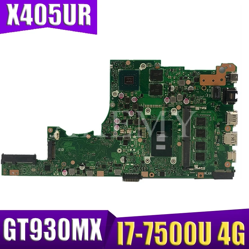  Akemy X405UR For ASUS X405U X405UN X405UR X405URR X405URP X405UQ X405UF Laotop Mainboard X405UR Mot