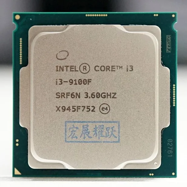 Intel core i3-9100F