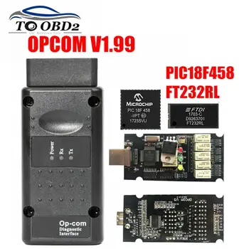 Firmware V1 99 OPCOM V1 99 1 95 1 78 1 70 1 65 1 59 dla Opel OBD2 OP COM OPCOM narzędzie diagnostyczne z chipem PIC18F458 tanie i dobre opinie toobdpro CN (pochodzenie) V2014 english Czytniki kodów i skanowania narzędzia For Opel OBD2 CAN-BUS Scanner PIC18F458 FTDI Chip