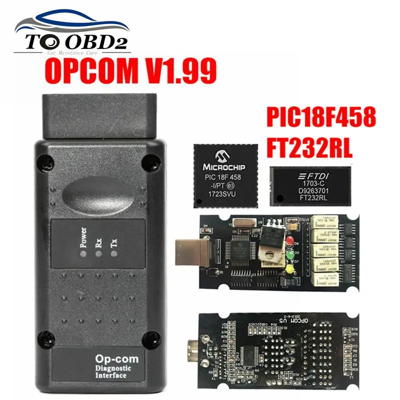 Прошивка V1.99 OPCOM V1.99/1 95/1 78/1 70/1 65/1 59 для Opel OBD2 OP COM/OPCOM диагностический инструмент с