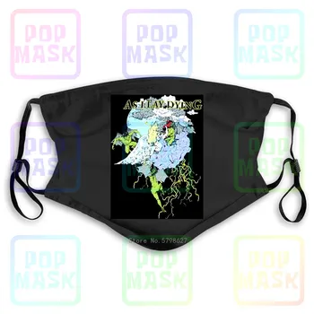 

As I Lay Dying Battle Angels And Demonsblack New Adult Washable Reusable Mask with 2Pcs PM2.5 Filters 5 Layers