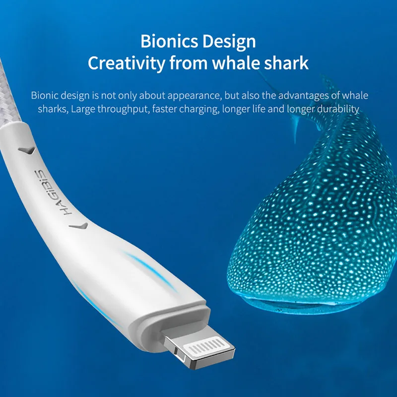 Skup Hagiibis MFi rodzaj USB C na kabel ze świecącą końcówką dla iPhone 11 Pro X XS 8 XR PD36W szybki kabel danych do ładowania USB C dla ipada Pro PD kabel