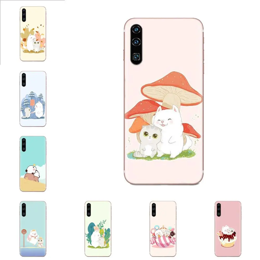 Kawaii мультяшная собака для Sony Xperia Z Z1 Z2 Z3 Z4 Z5 compact Mini M2 M4 M5 T3 E3 E5 XA XA1 XZ Премиум ТПУ