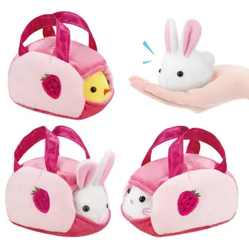 

Kids Cute Plush Rabbit Toy Plush Bunny Doll Toy Pretend Play Toy Rabbit Shape Plush Puzzle Toy For Children Birthday Gift