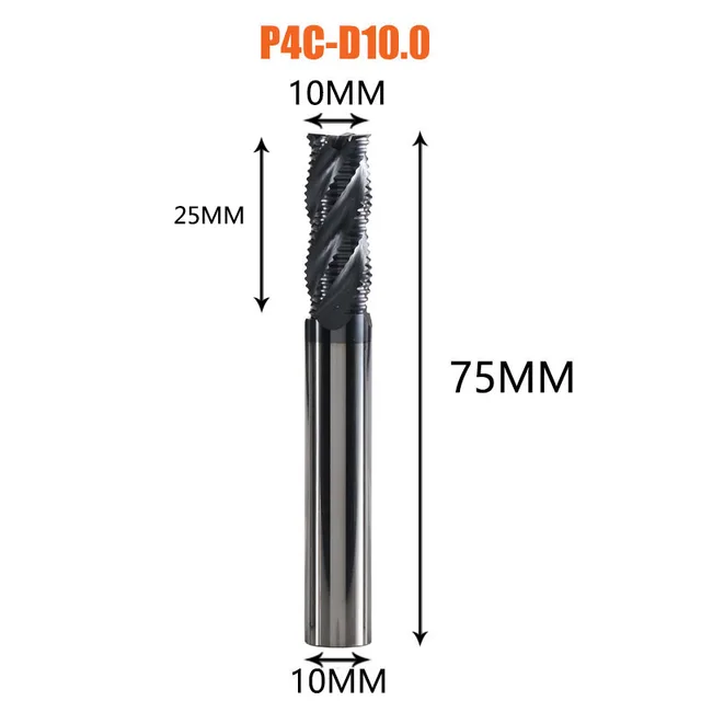 4 Flutes 14 mm Haimer F1304NNL1400CAA Power Roughing End Mill 4 Flutes 14 mm Haimer F1304NNL1400CAA Power Roughing End Mill
