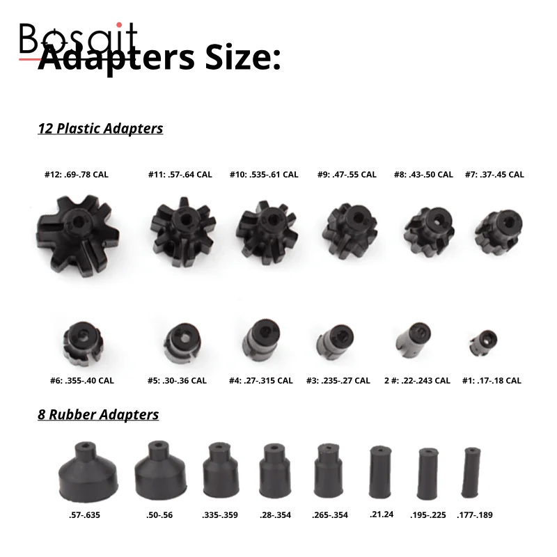 Laser Boresighter from .177 .22 Caliber to.78 Laser Collimator Bore Sight laser bore sight