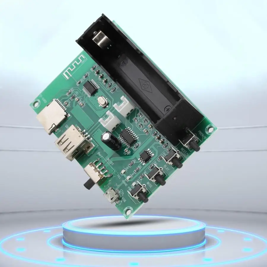HW-433 двойной 5 Вт Цифровой Bluetooth двойной каналы Аудио Стерео Усилитель мощности доска Горячая