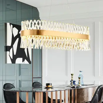 

Postmodern Luxury Noble Pendant Light Creative Crystal LED Hanging Light For Living room Bedroom Dinner room Indoor Lights e27