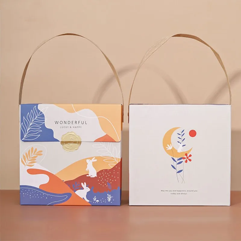 

15pcs Cardboard Gift Boxes Portable Drawer Box Macaron Cookie Candy Cake Packaging Box Christmas Wedding Party Favor