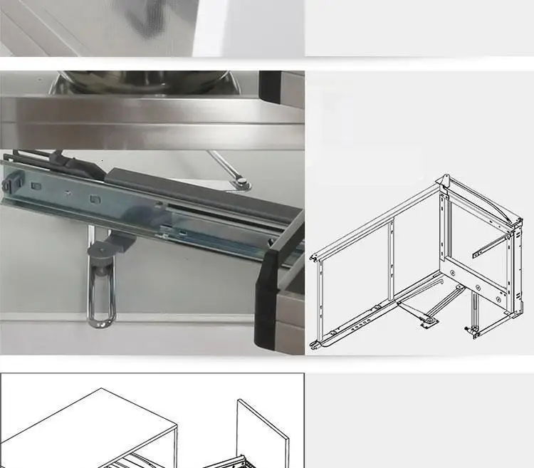 Para колгар En La Ducha сушилка для посуды Despensa Gabinete аксессуары Нержавеющая сталь Органайзер Cozinha Кухня шкаф корзина