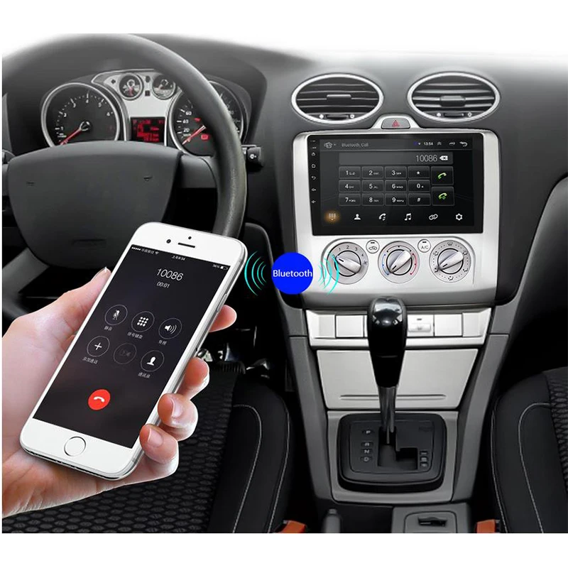 2 Din 9 дюймов Android автомобильное радио четырехъядерный автомобиль радио Android 8,1 усилитель навигации Bluetooth FM универсальный gps навигация wifi