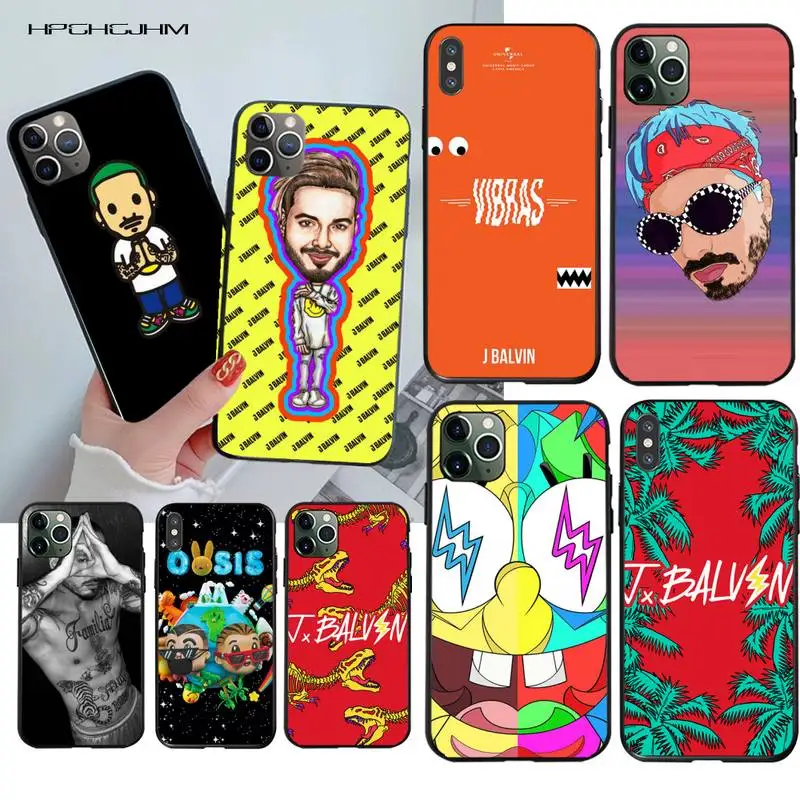Чехол J Balvin для телефона iPhone 11 pro XS MAX 8 7 6 6S Plus X 5S SE 2020 XR | Мобильные телефоны и