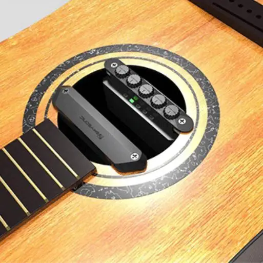 Бесплатная доставка Новый Skysonic R2 резонансный звукосниматель гитары аксессуары