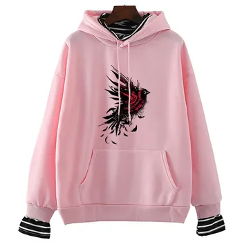 

Escape To Freedom Aesthetic Tumblr Hoodie 's Winter&spring Long Sleeve Tumblr Fashion Print Women 3d Casual Grunge Shirt