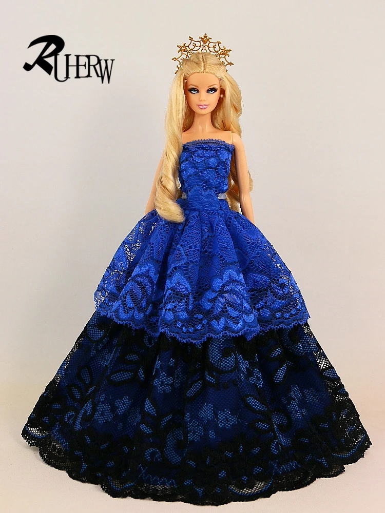 Wedding Dress Princess Gown For Barbie doll Doll accessories doll accessories,doll clothes,barbie doll clothes