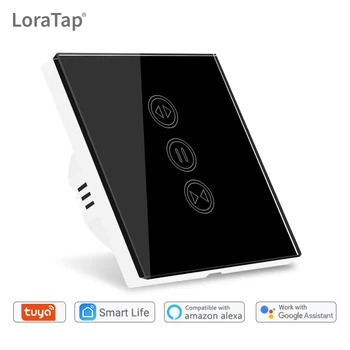 

Tuya Smart WiFi Blinds Roller Shutter Curtain Touch Switch App Timer Remote Control Voice Control with Google Home Alexa Echo
