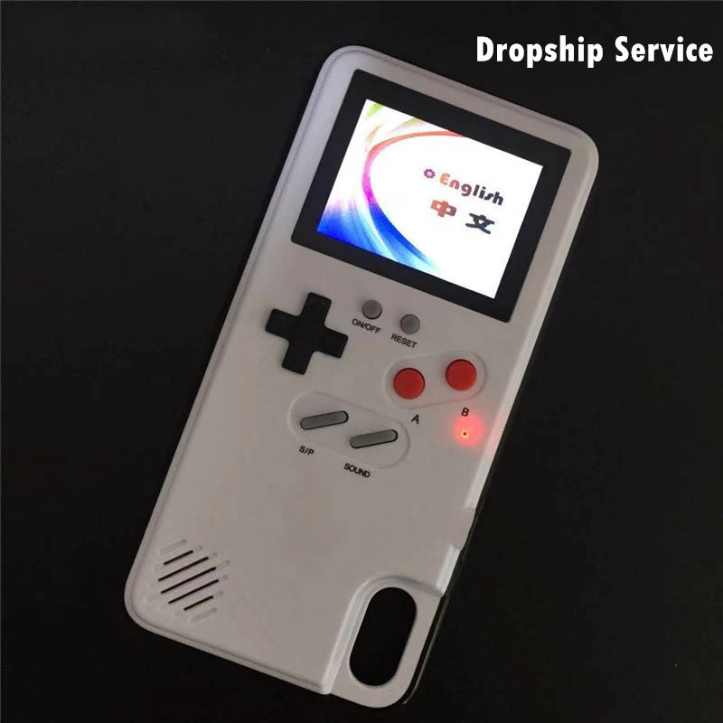 Полноцветный дисплей 36 чехол для телефона Apple iPhone 11 Pro Max Xr X Gameboy 6 7 8 Plus Xs