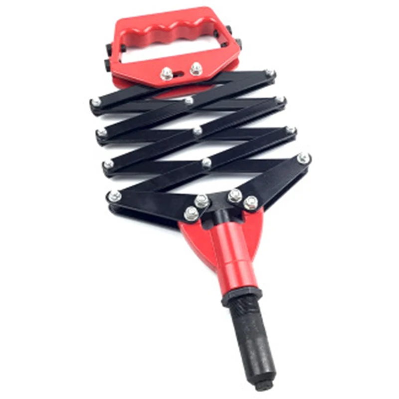 

ELEG-32 Inch Heavy Duty Riverting Tool Nut Tool Cool Folding Riveter Hinged Hand Riveter Core Pull Nail Pliers