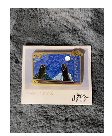 

Anime WORD OF HONOR Wen Kexing Zhou Zishu Scene Series Metal Badge Button Brooch Pins Collection Medal Toy Souvenir Cosplay