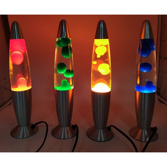 Lampe paillettes volcan