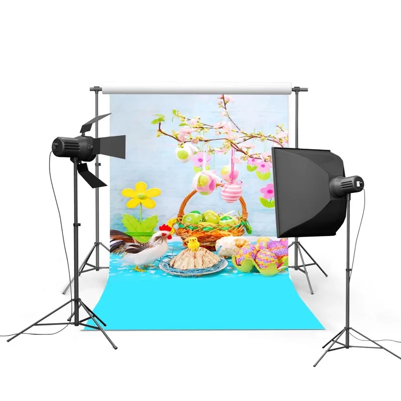 Яркий Пасхальный фон для фотосъемки портрет дети фотография Фон фотографа