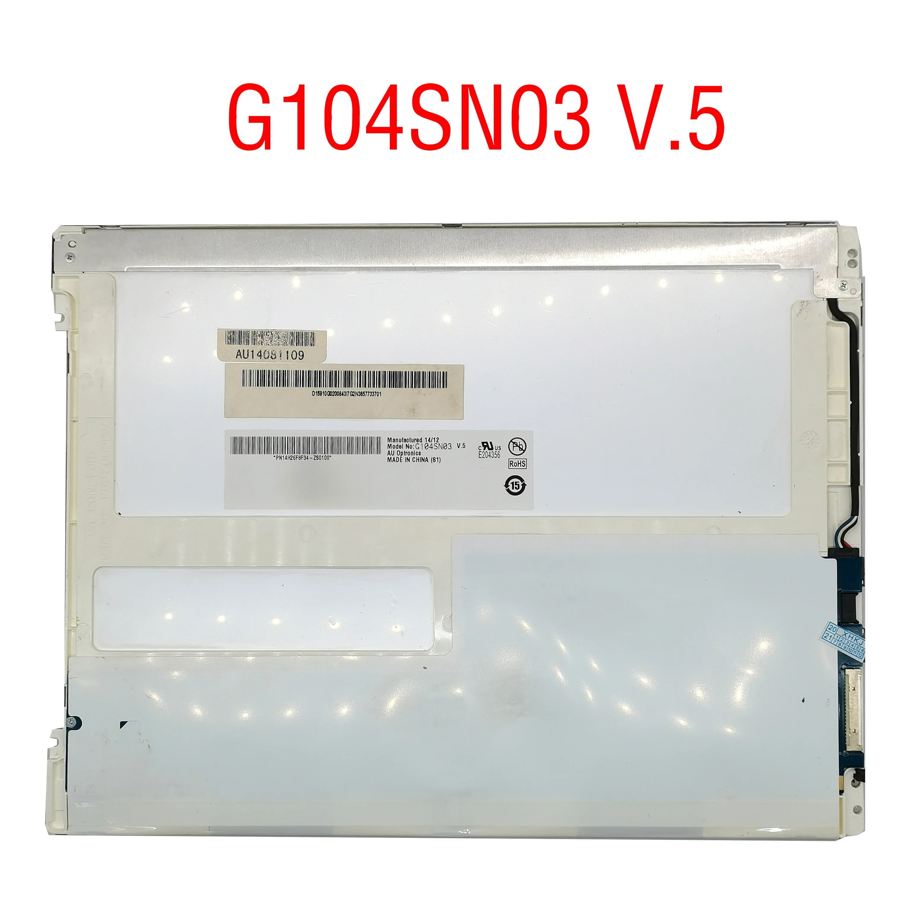 Можем предоставить видео тестирования 90 дней гарантии G104SN03 V5 10 4 '𧠀*600