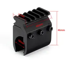 Охота 20 мм Вивер Пикатинни База для рейки адаптер ствол винтовки кронштейн для прицела конвертер лазерный прицел фонарик крепления