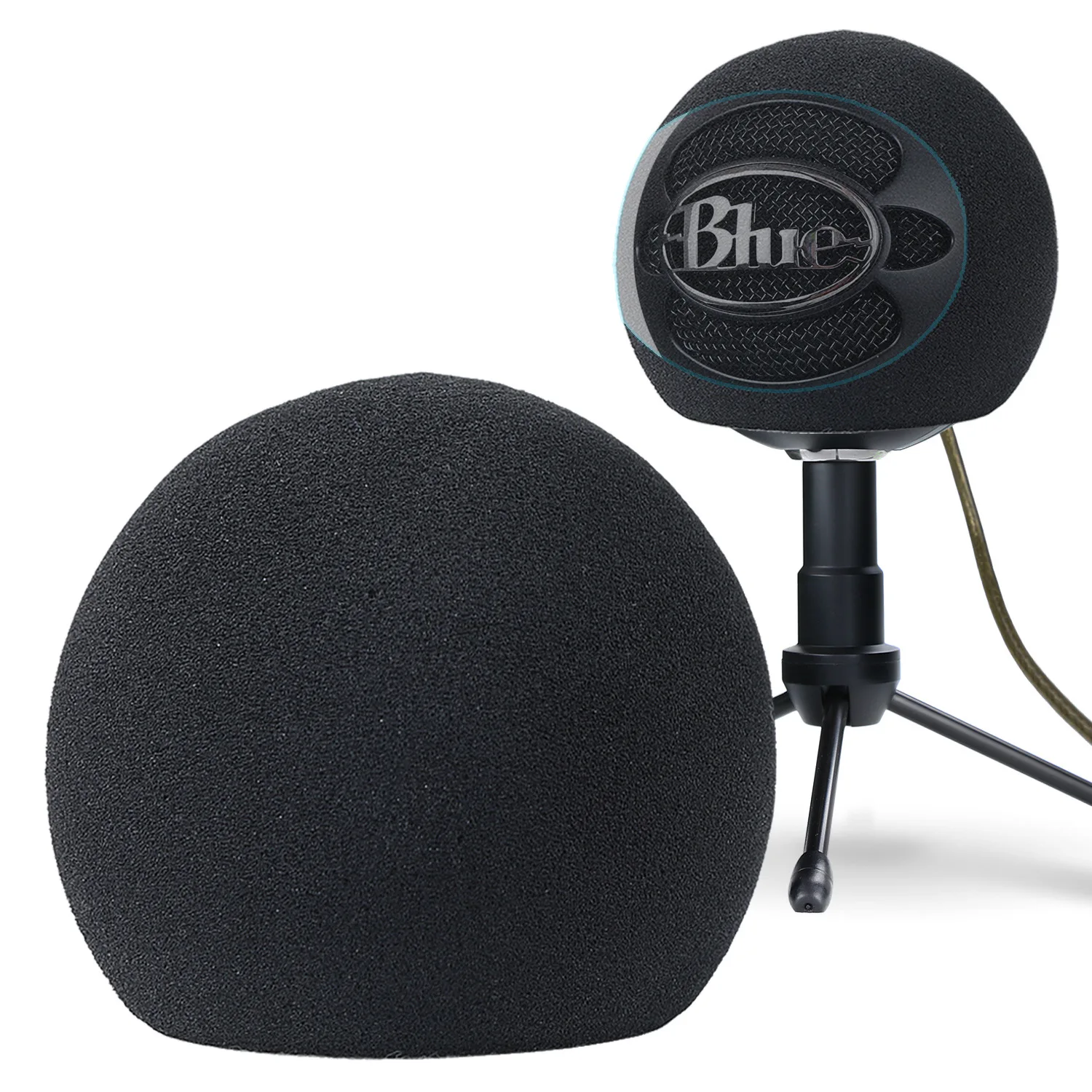 

Blue Snowball Studio Blue Snowball Live USB Microphone Mouthpiece Windshield Windproof Foam Cover