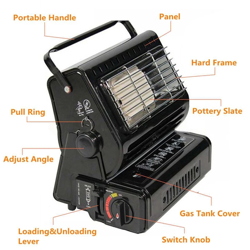Портативная уличная плита печь двойного назначения обогреватель для кемпинга