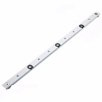 

1pc Aluminium Alloy Miter Bar Universal Slider Table Saw Miter Gauge Rod Woodworking Tool 450mm/18 Inch