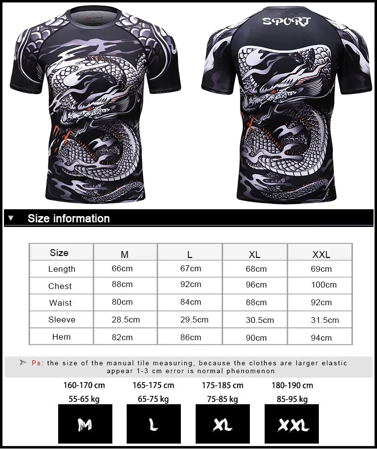 BJJ Rashguard For Men MMA Rash Guard T Shirt+Pant Tracksuit MMA Shorts Jiu Jitsu Boxing Muay Thai Compression Kickboxing Set Sports Apparel Mens T Shirt