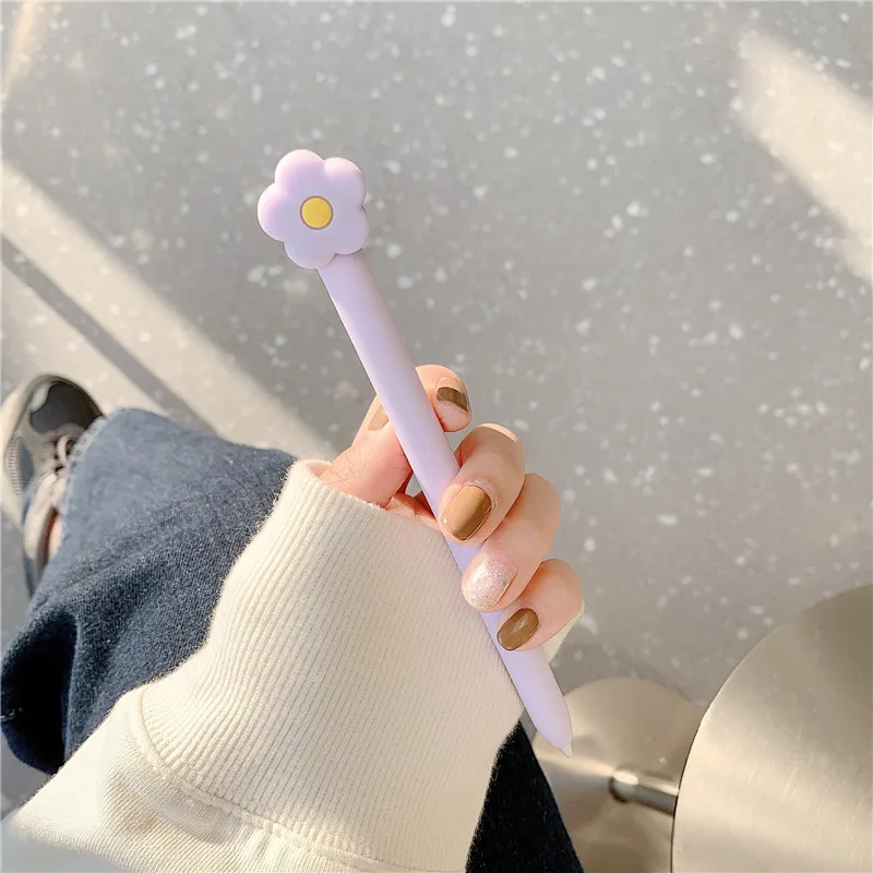 Милый мягкий силиконовый чехол Kawaii для Apple Pencil 1 2 Gen планшета сенсорная ручка