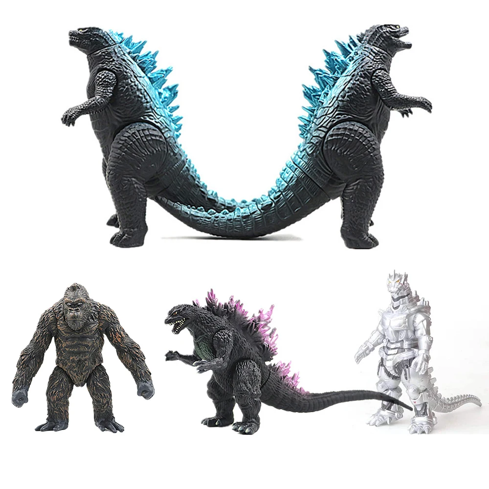 Фигурки фигурок Godzilla King Kong фигурки животных динозавры гориллы игрушки 17 см 7