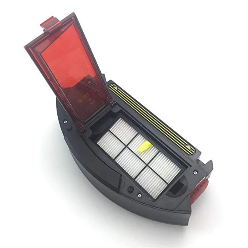 1* пыли коробка+ 2* фильтр+ 1* Чистящая Щетка для IRobot Roomba800 900 серии 801 805 860 861 864 870 871 875 880 885