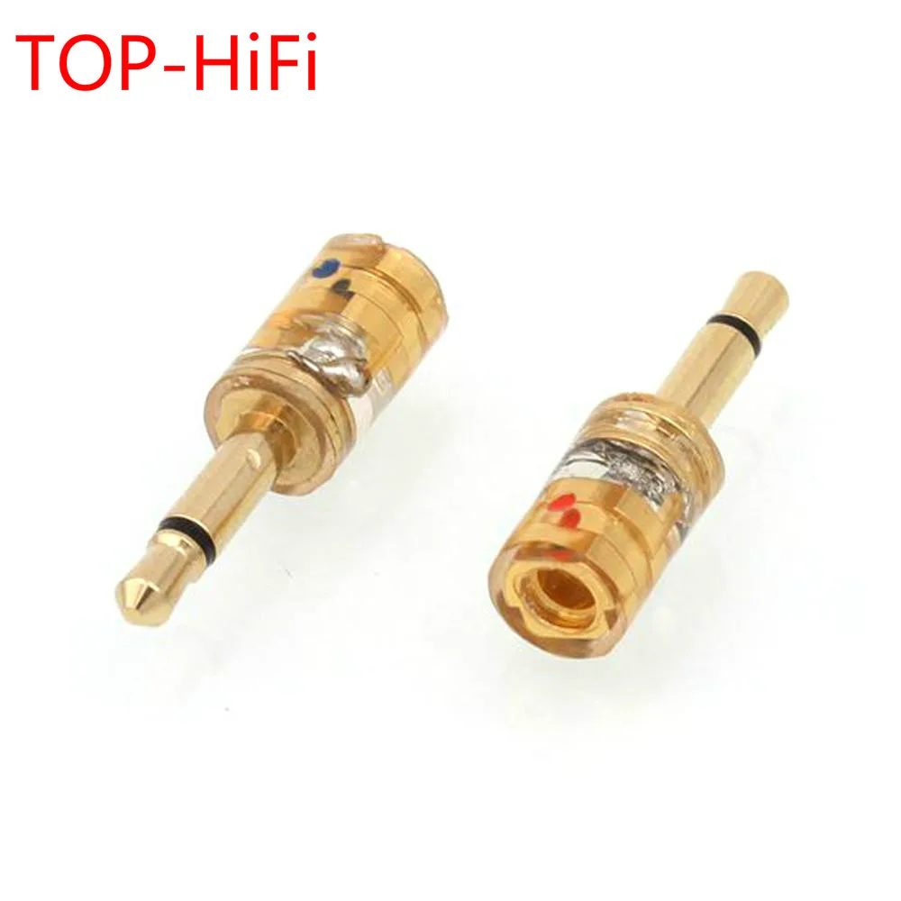 

TOP-HiFi Pair MMCX/.78mm Female to 2.5mm Male Converter Adapter for HE1000 HE560 HE400i Oppo PM-1 PM-2 NightHawk Headphone