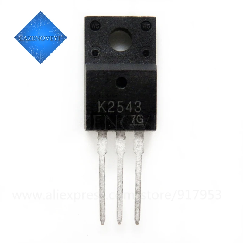 5pcs/lot 2SK2543 K2543 TO 220F 500V 8A new original In Stock|Интегральные схемы| |
