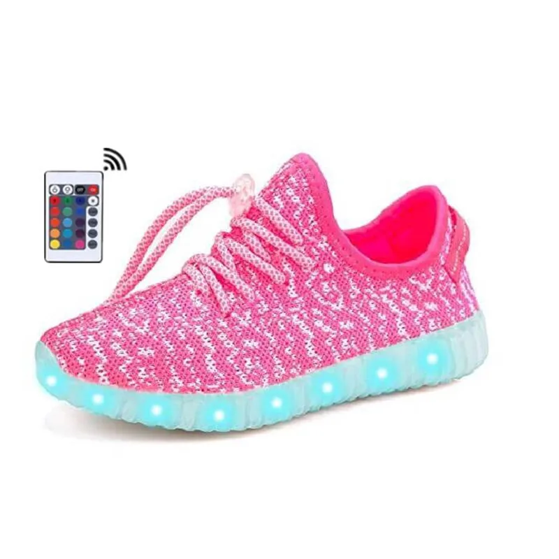 

Remote Luminous Sneakers for Women LED Shoes Glowing Sneakers with LED Light USB Charging Light Up Shoes zapatillas con luces