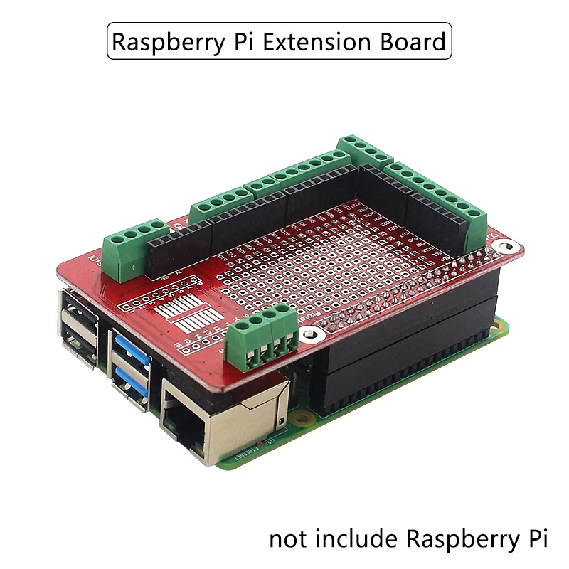 Плата расширения Raspberry Pi аксессуары плата прототипа GPIO для 4 Model B/3B +/3B | Компьютеры