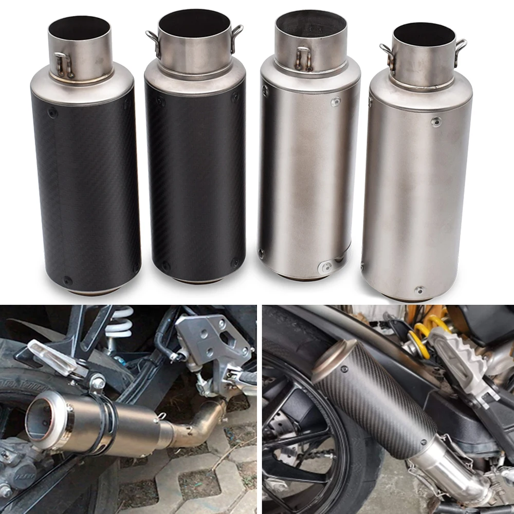 

51mm 61mm Motorcycle pipe exhaust with DB killer Exhaust Pipe Muffler For KTM 144SX 150SX 250SX 450SX 525SX 65XC 85XC 150XC